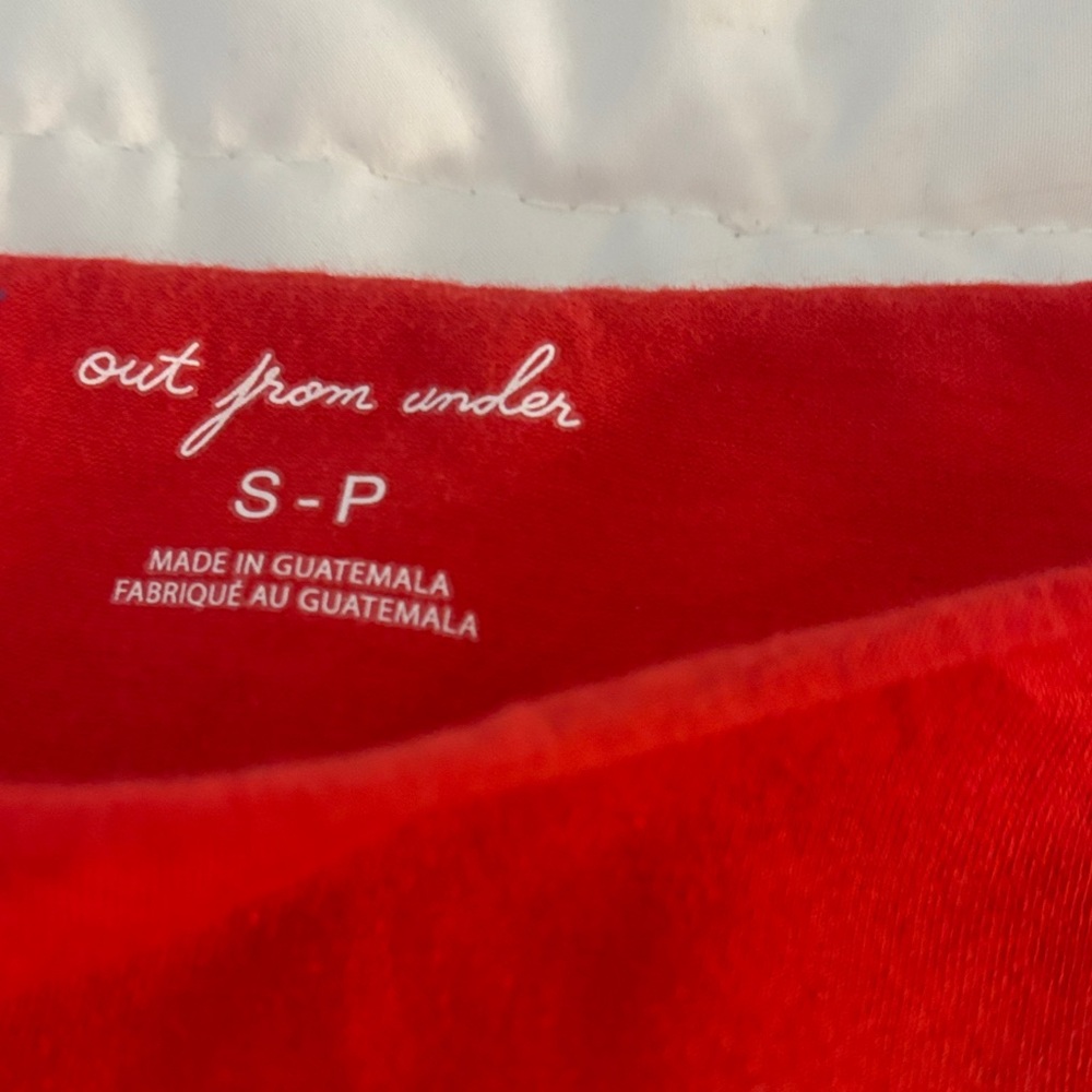 Urban Outfitters Red Crop Top